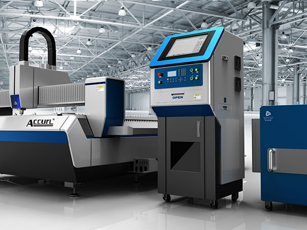 Máquina de corte a laser de fibra CNC 1000w para aço inox